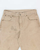 Vintage 90's Carhartt Heavyweight Single Knee Trousers - W34 L30