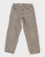 Vintage 90's Carhartt Heavyweight Single Knee Trousers - W34 L32