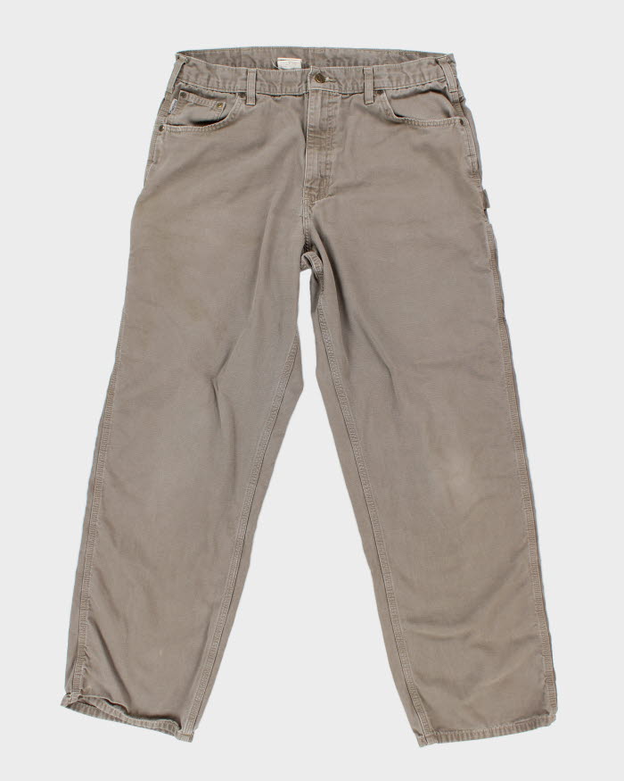 Vintage 90's Carhartt Heavyweight Single Knee Trousers - W34 L32
