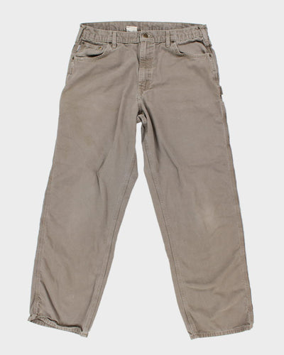 Vintage 90's Carhartt Heavyweight Single Knee Trousers - W34 L32