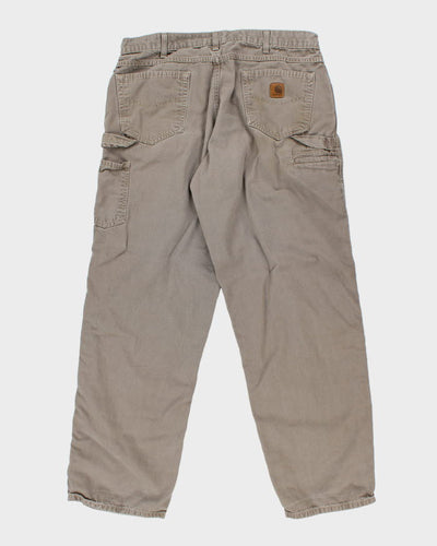 Vintage 90's Carhartt Heavyweight Single Knee Trousers - W34 L32