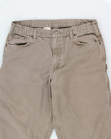 Vintage 90's Carhartt Heavyweight Single Knee Trousers - W34 L32