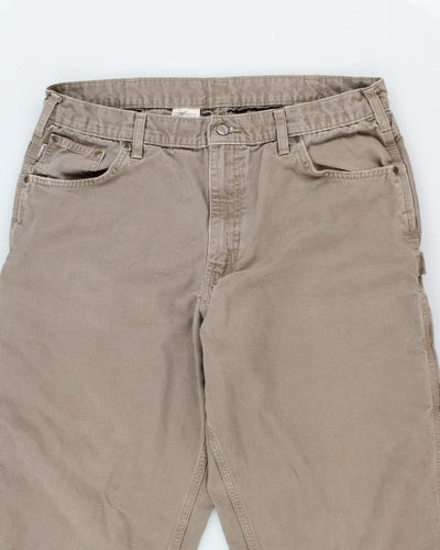 Vintage 90's Carhartt Heavyweight Single Knee Trousers - W34 L32