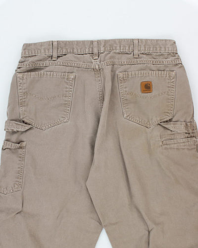 Vintage 90's Carhartt Heavyweight Single Knee Trousers - W34 L32