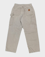 Vintage 90's Carhartt Heavyweight Single Knee Trousers - W28 L28