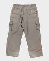 Vintage 90's Carhartt Heavyweight Cargo Trousers - W30 L27