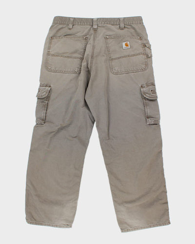 Vintage 90's Carhartt Heavyweight Cargo Trousers - W30 L27