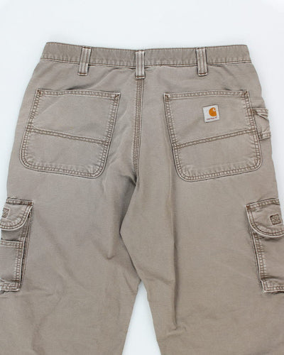 Vintage 90's Carhartt Heavyweight Cargo Trousers - W30 L27