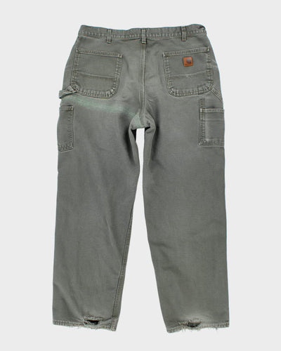 Vintage Carhartt Heavyweight Single Knee Carpenter Trousers - W36 L28