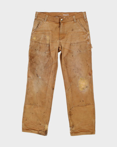 Carhartt Workwear Distressed Carpenter Trousers - W34 L30