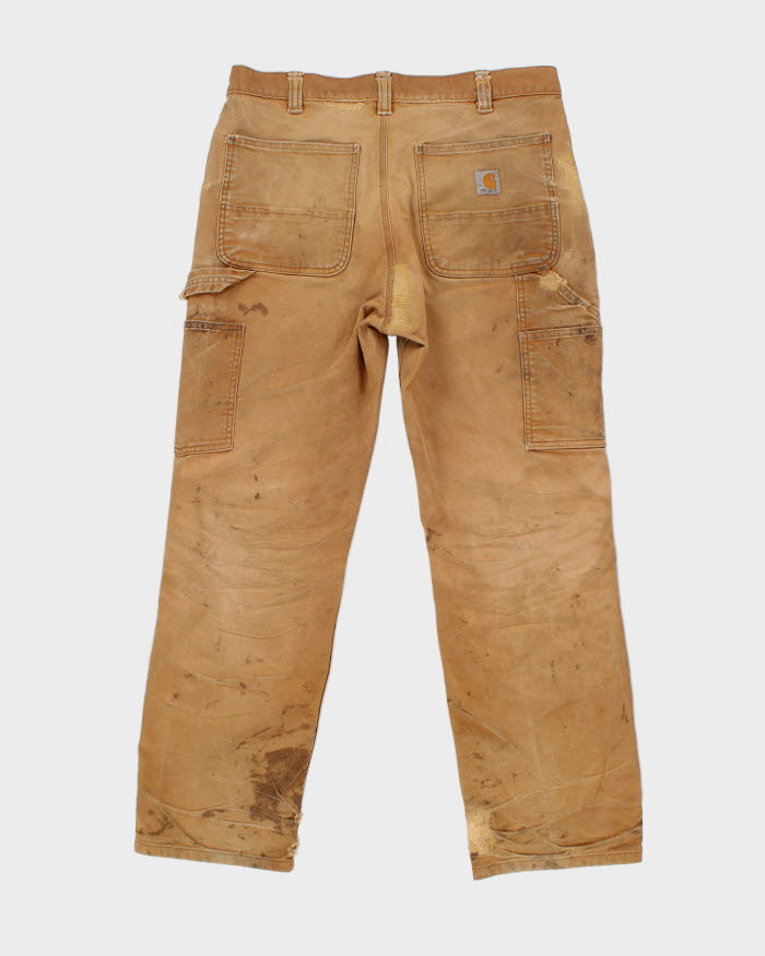 Carhartt Workwear Distressed Carpenter Trousers - W34 L30