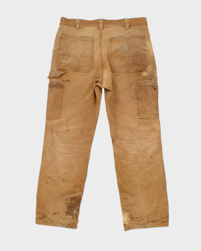 Carhartt Workwear Distressed Carpenter Trousers - W34 L30