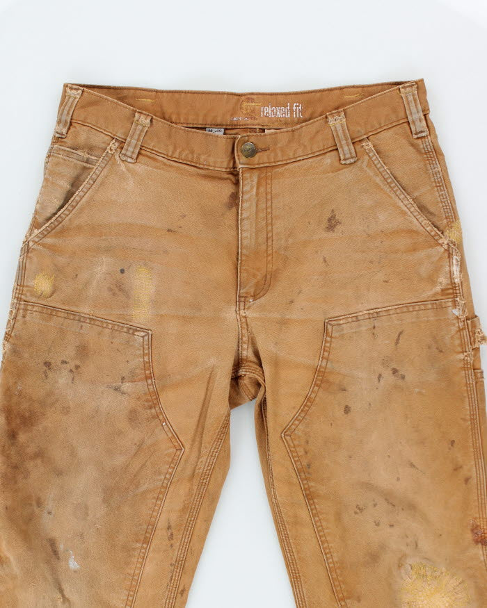 Carhartt Workwear Distressed Carpenter Trousers - W34 L30