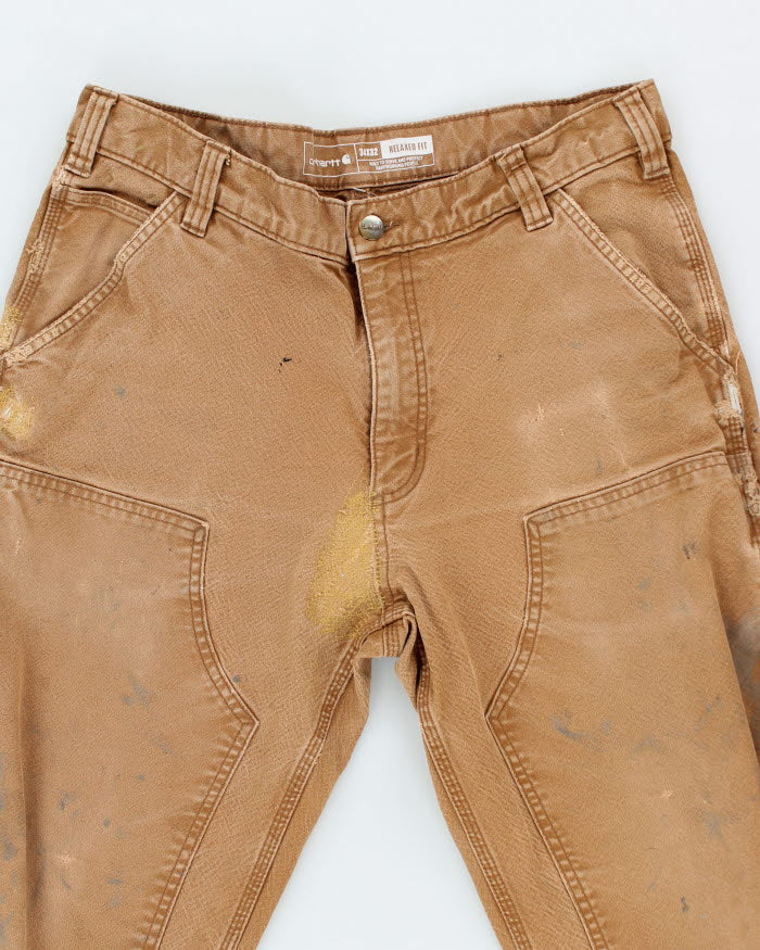 Carhartt Workwear Distressed Carpenter Trousers - W34 L32
