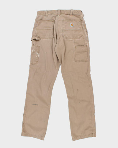 Vintage 90's Carhartt Heavyweight Single Knee Carpenter Trousers - W30 L32