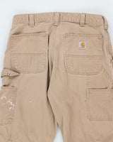 Vintage 90's Carhartt Heavyweight Single Knee Carpenter Trousers - W30 L32