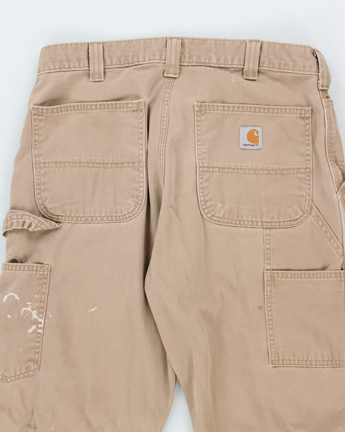 Vintage 90's Carhartt Heavyweight Single Knee Carpenter Trousers - W30 L32