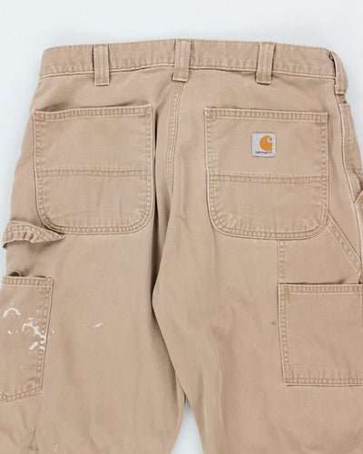 Vintage 90's Carhartt Heavyweight Single Knee Carpenter Trousers - W30 L32
