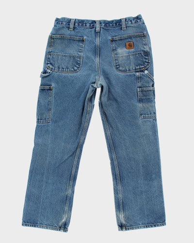 Vintage 90's Carhartt Heavyweight Double Knee Carpenter Trousers - W34 L27