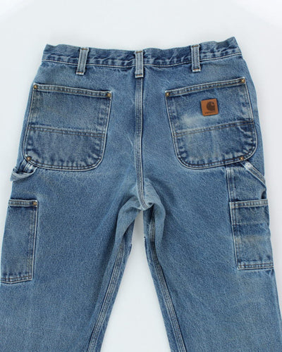 Vintage 90's Carhartt Heavyweight Double Knee Carpenter Trousers - W34 L27