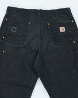 Vintage 90's Carhartt Double Knee Carpenter Trousers - W32 L29