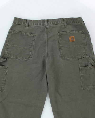 Vintage 90's Carhartt Single Knee Carpenter Trousers - W35 L31