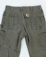 Vintage Carhartt Cargo Carpenter Trousers - W34 L26