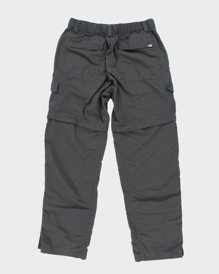 The North Face Grey Zip-Off Cargo Trousers - M