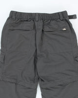 The North Face Grey Zip-Off Cargo Trousers - M