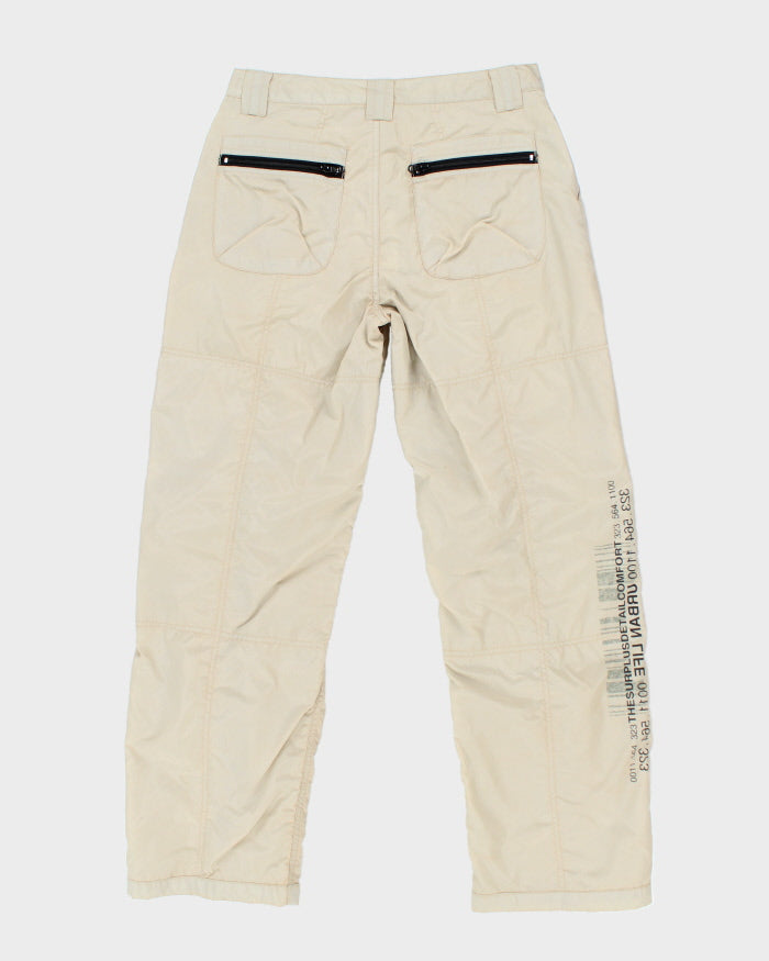 Vintage Y2K Urban Life Multi Zip Tracksuit Bottoms - M