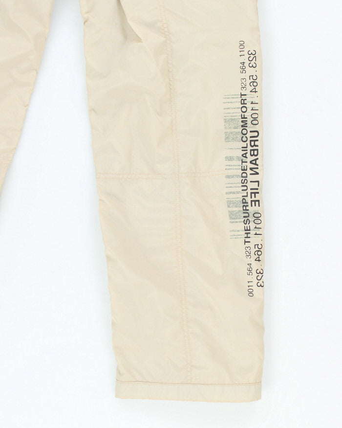 Vintage Y2K Urban Life Multi Zip Tracksuit Bottoms - M