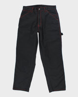 Vintage Lee Single Knee Carpenter Trousers - W32 L30