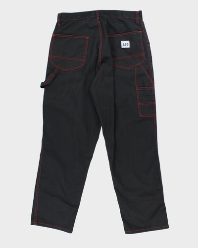 Vintage Lee Single Knee Carpenter Trousers - W32 L30