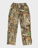 Vintage 2000's Real Tree Camo Fleece Lined Adjustable Trousers - M
