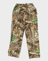 Vintage 2000's Real Tree Camo Fleece Lined Adjustable Trousers - M