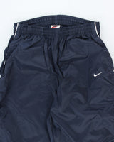 Vintage 90's Nike Shell Style Tracksuit Bottoms - M