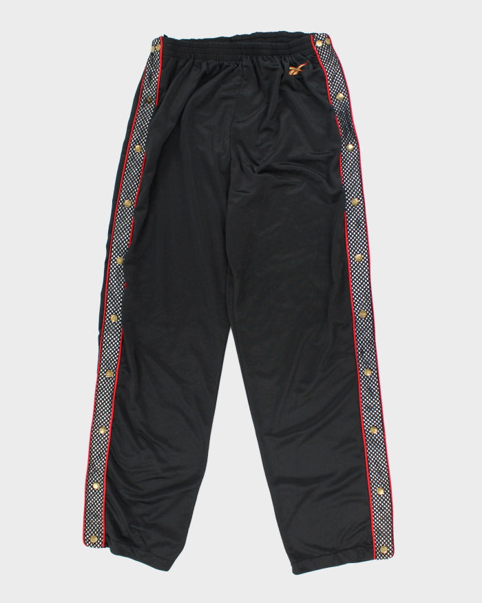 Vintage 90's Reebok Full Side Popper Tracksuit Bottoms - L