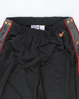Vintage 90's Reebok Full Side Popper Tracksuit Bottoms - L