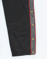Vintage 90's Reebok Full Side Popper Tracksuit Bottoms - L