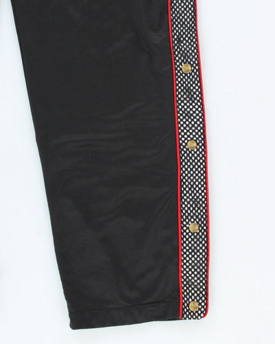 Vintage 90's Reebok Full Side Popper Tracksuit Bottoms - L