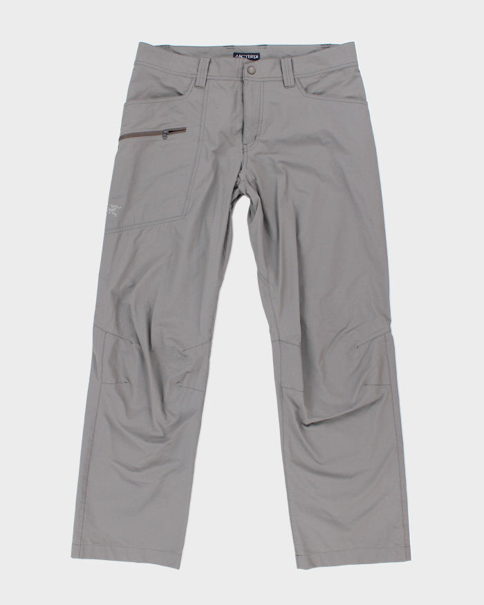 Arc'teryx Grey Outdoor Hiking Trousers - W34 L32