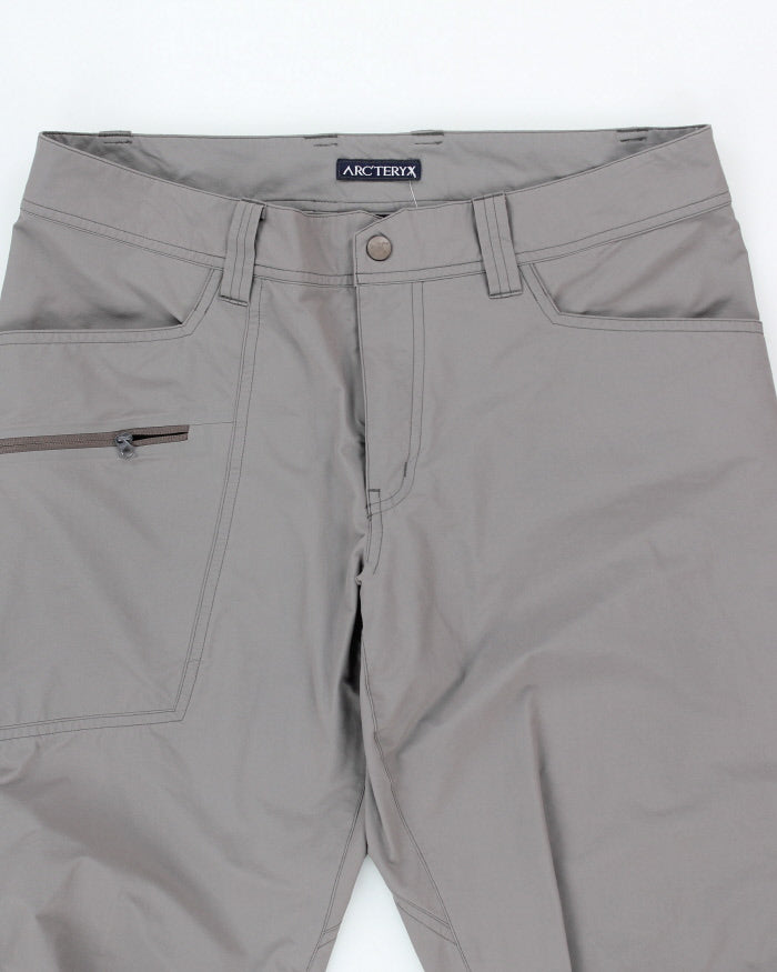 Arc'teryx Grey Outdoor Hiking Trousers - W34 L32