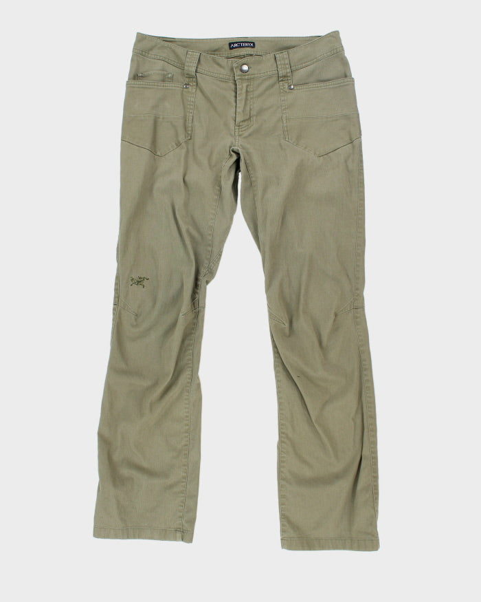 Women's Arc'teryx Green Cotton Trousers - W34 L32
