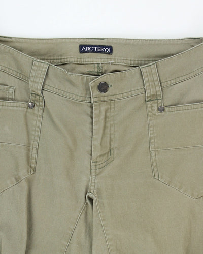 Women's Arc'teryx Green Cotton Trousers - W34 L32