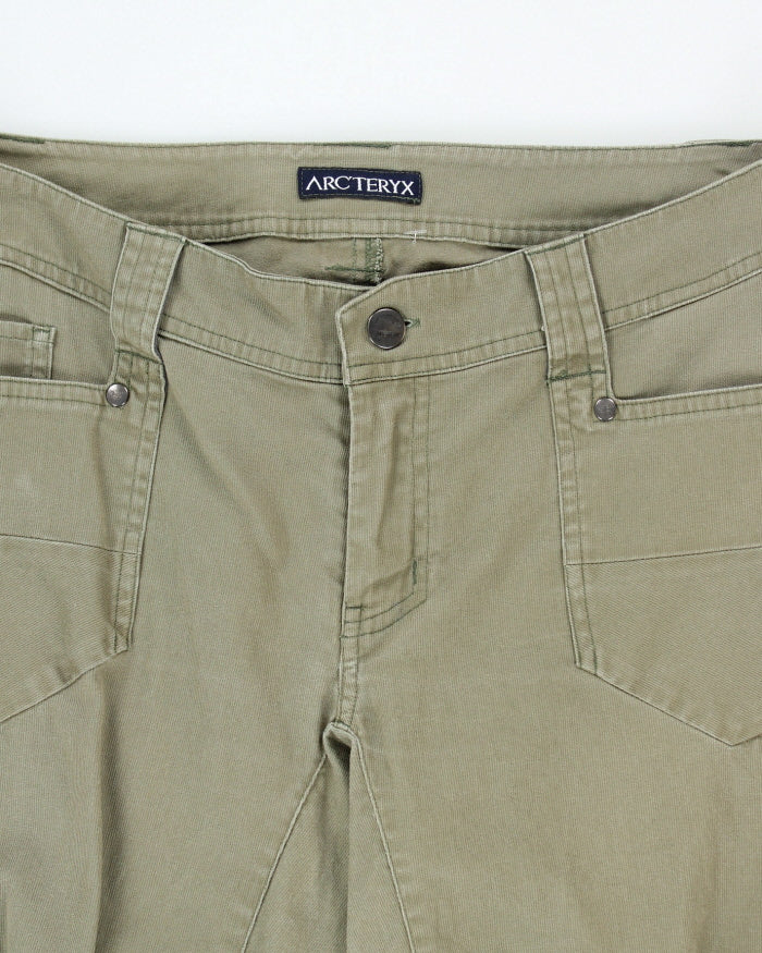 Women's Arc'teryx Green Cotton Trousers - W34 L32