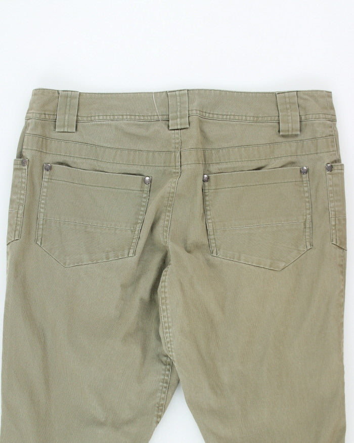 Women's Arc'teryx Green Cotton Trousers - W34 L32