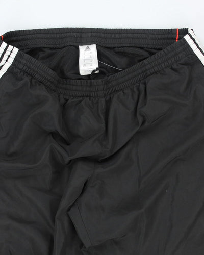 Vintage Y2K Adidas Three Stripe Tracksuit Bottoms - XL