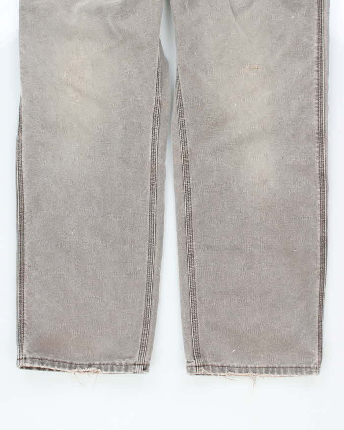 Vintage 90s Carhartt Faded Brown Workwear Trousers - W36 L30