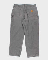 Vintage 90s Carhartt Grey Workwear Trousers - W38 L32
