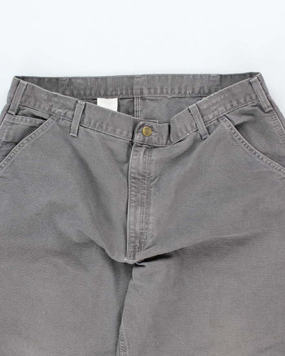 Vintage 90s Carhartt Grey Workwear Trousers - W38 L32